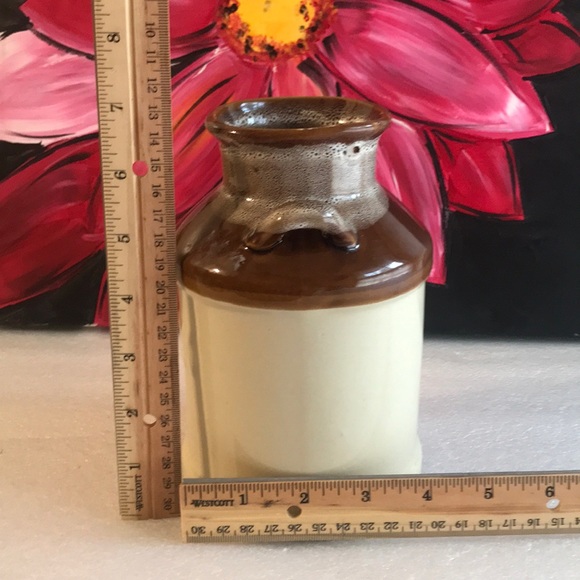Vintage Farm house Milk  jar . Ceramic - Picture 3 of 16